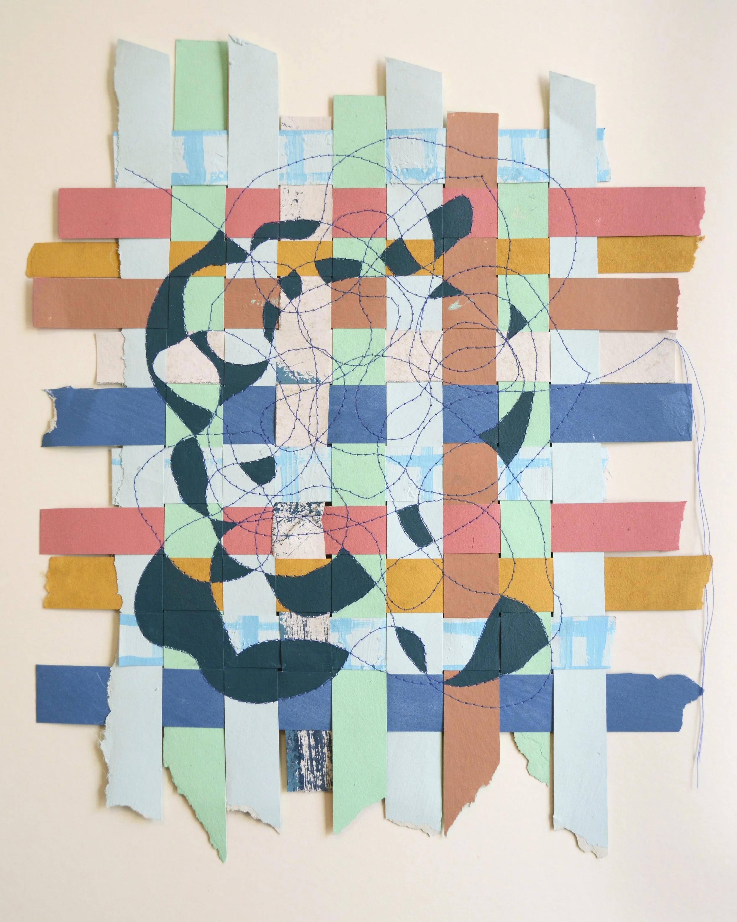 Experimental Woven Collage Making with Sammy Kovnat (SKOVeS) — DVAA